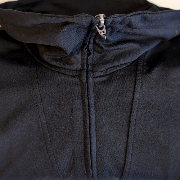 Jockey Person to Person Black Long Thumb Sleeve High Collared Zip up Jac… - Picture 15 of 15